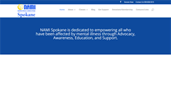 Desktop Screenshot of namispokane.org