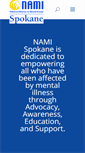 Mobile Screenshot of namispokane.org