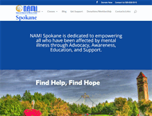 Tablet Screenshot of namispokane.org